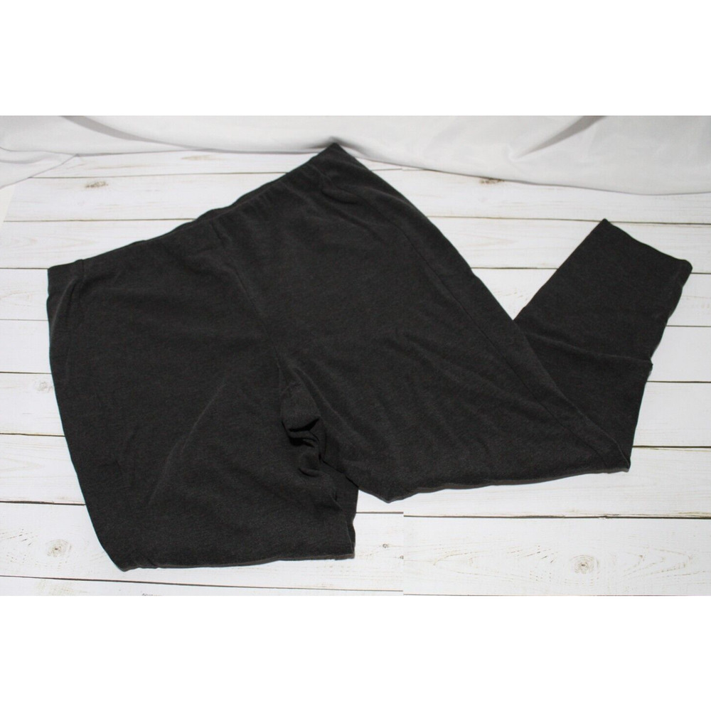 Pure J Jill Ponte Leggings Women's XL Gray Pull-on Elastic Waist Straight Leg